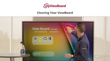 How to Clean Your ViewBoard