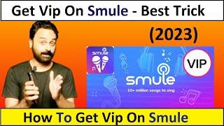 How to Get Vip on Smule Sing | Unlocked vip features | Smule Tutorial 2023 screenshot 1