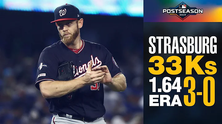 Nationals' Stephen Strasburg's INSANE 2019 Postsea...