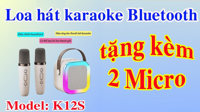 Mic karaoke JBL KMC 500 kèm loa