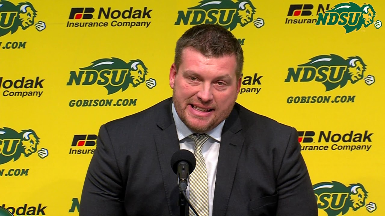 NDSU Football Weekly Press Conference - November 18, 2019 - YouTube