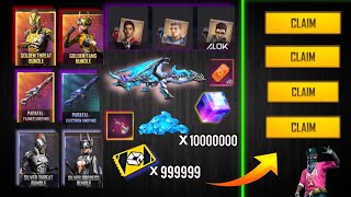 😱New Diamond King Is Back👉My Biggest Giveaway Before Free Fire Ban😪 - FREE FIRE MOBILE