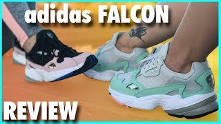 adidas falcon white review
