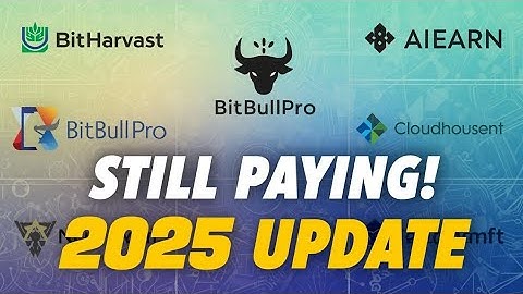 BitHarvest, BitBullPro, AIearn & Cloudhousenft Progress Update | Still Paying in 2025!"