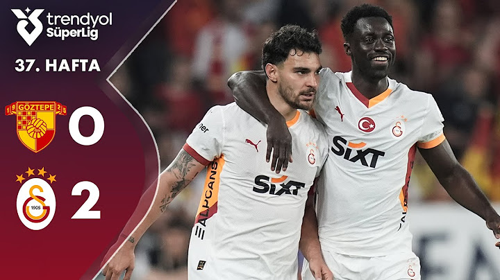 Göztepe (0-2) Galatasaray - Highlights/Özet | Trendyol Süper Lig - 2024/25