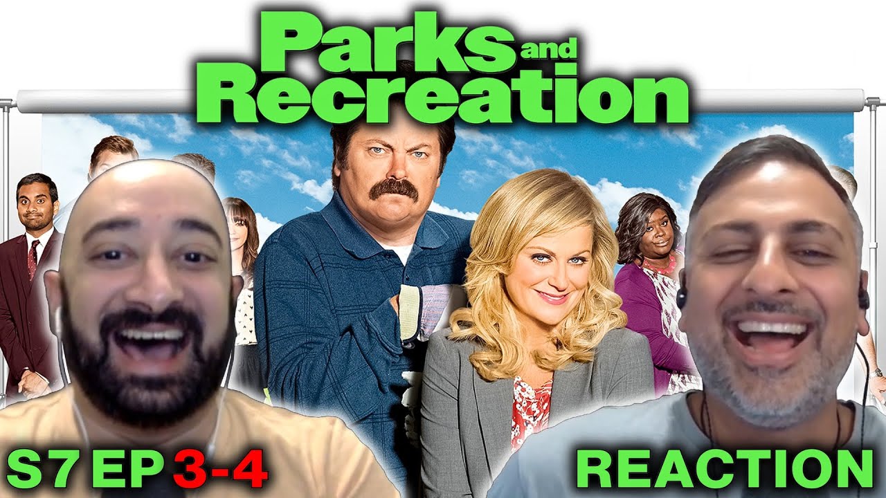 Parks and Recreation - S7 Ep 3-4 - REACTION - First Time Watching