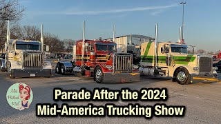 Trucks Driving Around After the 2024 Mid-America Trucking Show in Louisville by Miss Flatbed Red 2,820 views 1 month ago 20 minutes