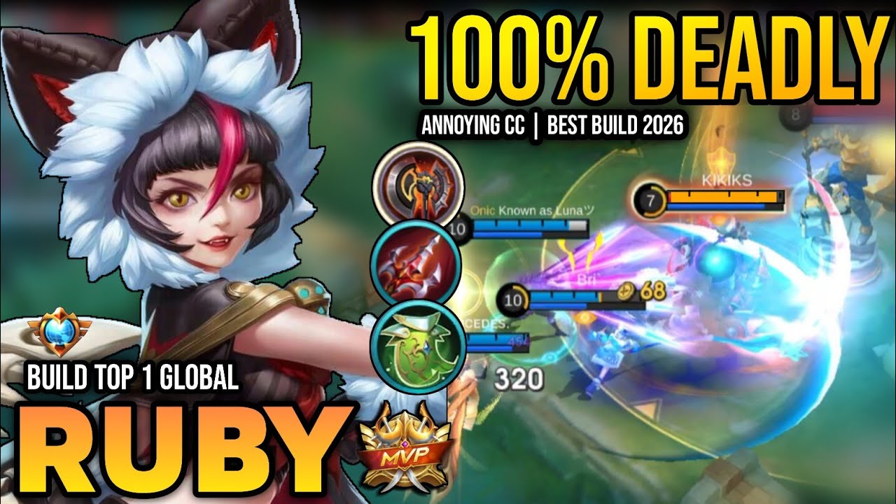 RUBY BEST BUILD 2026 | BUILD TOP 1 GLOBAL RUBY GAMEPLAY | MOBILE LEGENDS✓