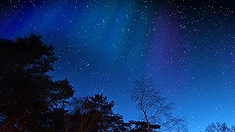 Photoshop Tutorial: How to Make a STARRY NIGHT SKY with NORTHERN LIGHTS