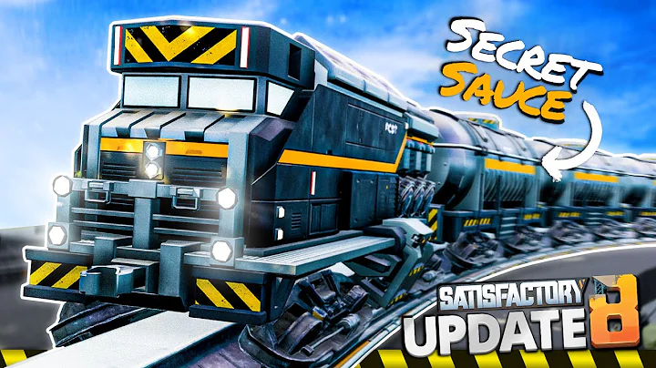 A MIGHTY Train That Changed The Way I Think in Satisfactory Update 8 - DayDayNews