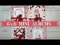 6x6 Mini Albums Tutorial ❤️ VALENTINE’S HAPPY MAIL IDEAS SERIES 💌