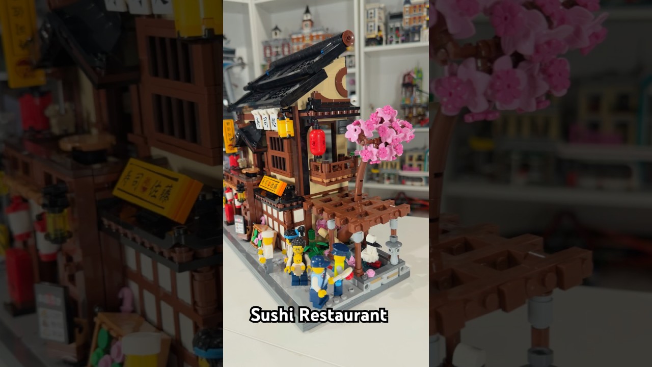 Эксклюзивный предварительный обзор набора LEGO Sushi Restaurant