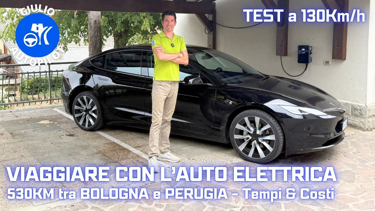 Viaggiare con l'Auto Elettrica è complicato e snervante? 530km per scoprirlo