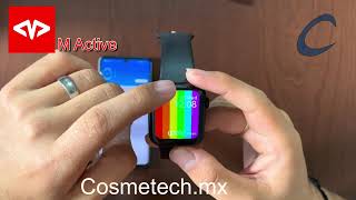 smartwatch w26 App M Active tutorial en español para conexión - YouTube
