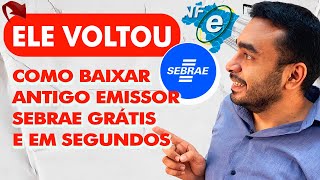 Ressuscitou | SEBRAE reativa ANTIGO EMISSOR GRATUITO de NF-e (4.0.1) - Como BAIXAR E INSTALAR