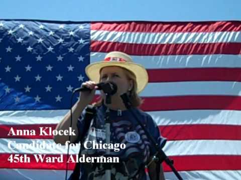Anna Klocek-Candidate for Chicago 45th Ward Alderman-July 3 2010
