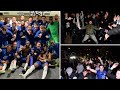 Chelsea dressing room celebration after winning  champions league