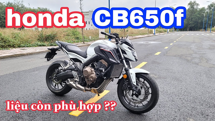 Đánh giá xe honda cb650f 2023