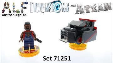 Lego Dimensions 71251 A-Team Fun Pack Fool Smasher - Lego Speed Build ( AustrianLegoFan )