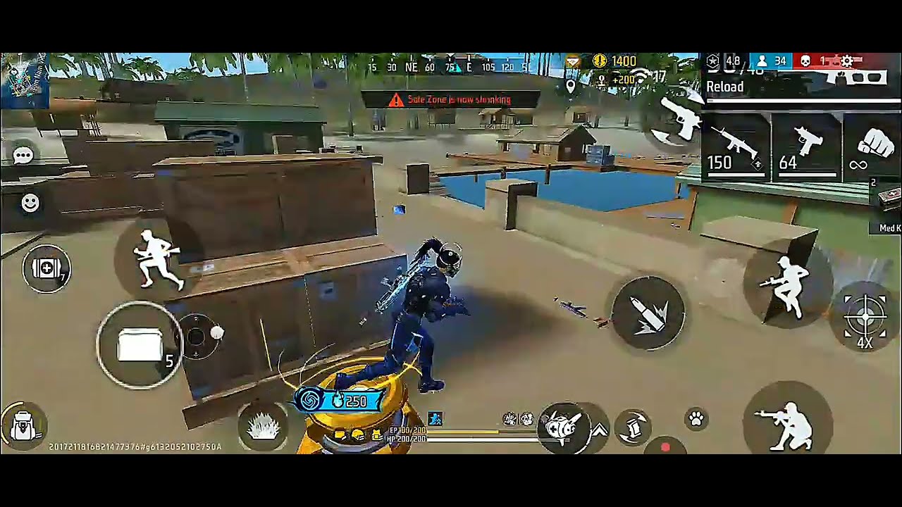 Solo Survival in Free Fire 😎 | Full Gameplay