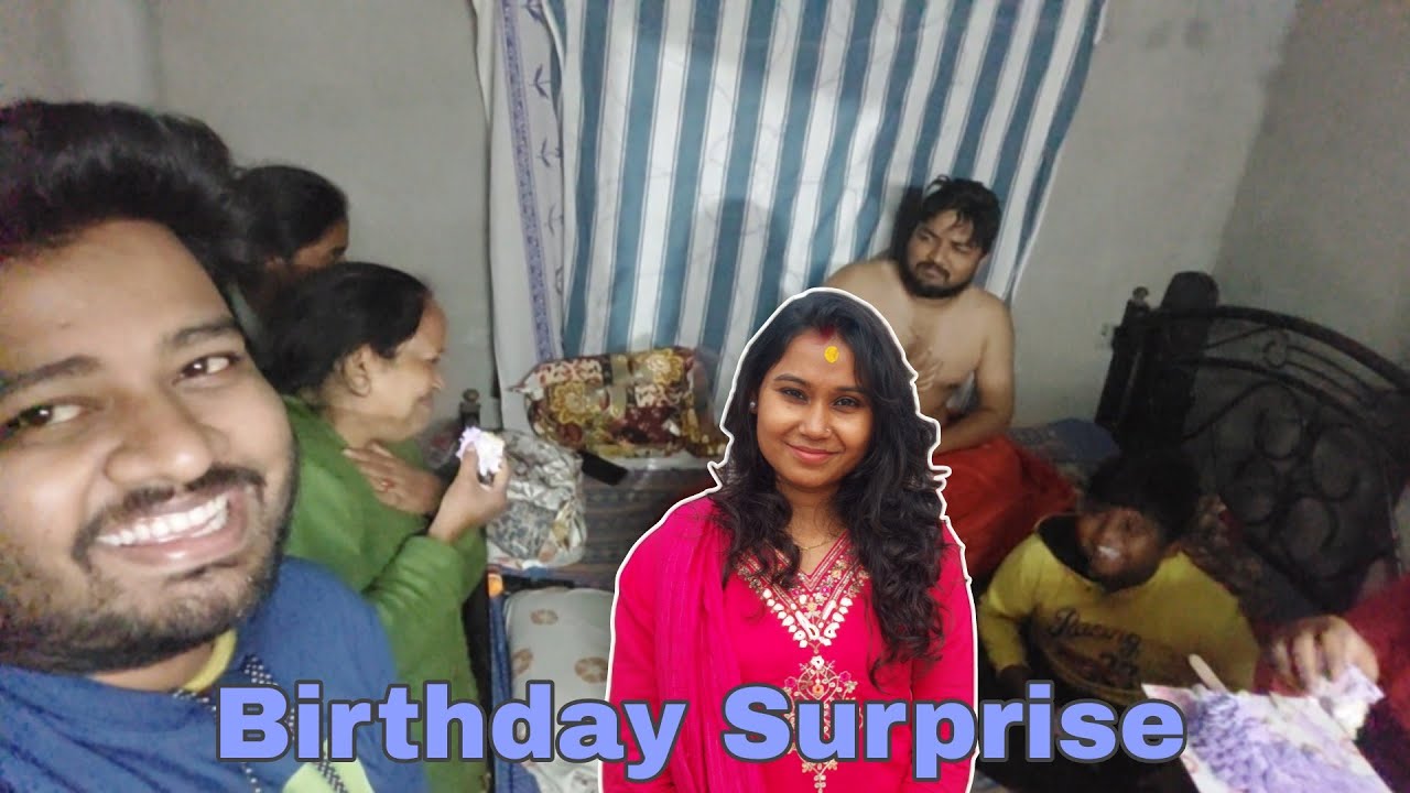 Aaj Rat 12 Tay Cake Niye Boudi Ke Birthday Surprise 🎂❤️ | Midnight Birthday Surprise Vlog