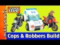 High Speed Police Chase! LEGO City Police Build Set 60042 HobbyKidsTV