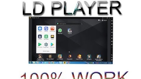 LDPlayer Android Emulator Install and Configure for Best Performance for Desktop 100% work