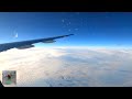 Beautiful morning over the atlantic from 41000ft  gopro 8