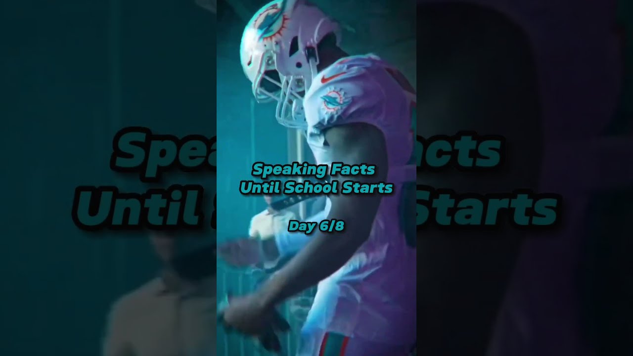 Speaking Facts Until School Starts Day 6 8 shorts nfl YouTube Speaking Facts Until School Starts Day 6 8 shorts nfl YouTube