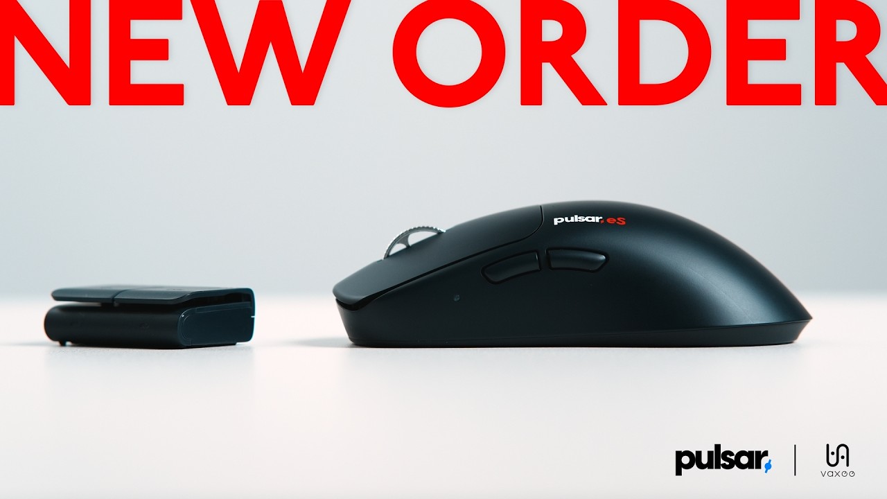 Pulsar FS-1 ゲーミングマウス Pulsar eS FS-1 8K Wireless Gaming Mouse developed with VAXEE