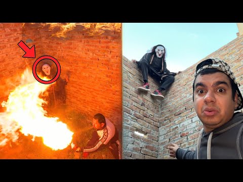 Bhoot Ko Agg Laga Di 😨 End Mein Bhag Gya 🥲