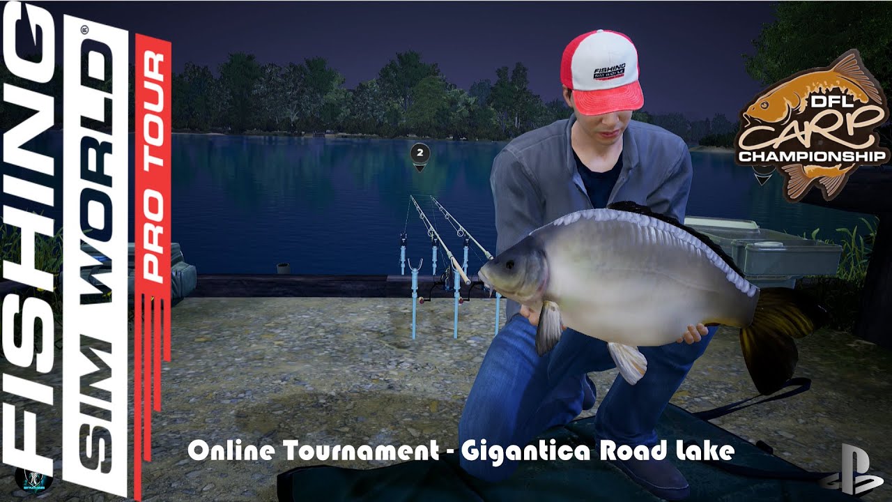 Playstation Online Tournament Gigantica Road Lake Carp Championship Fishing  Sim World Pro Tour 