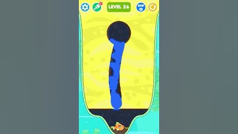 Save the Fish Level 26 | Pull the Pin | Mobile Games