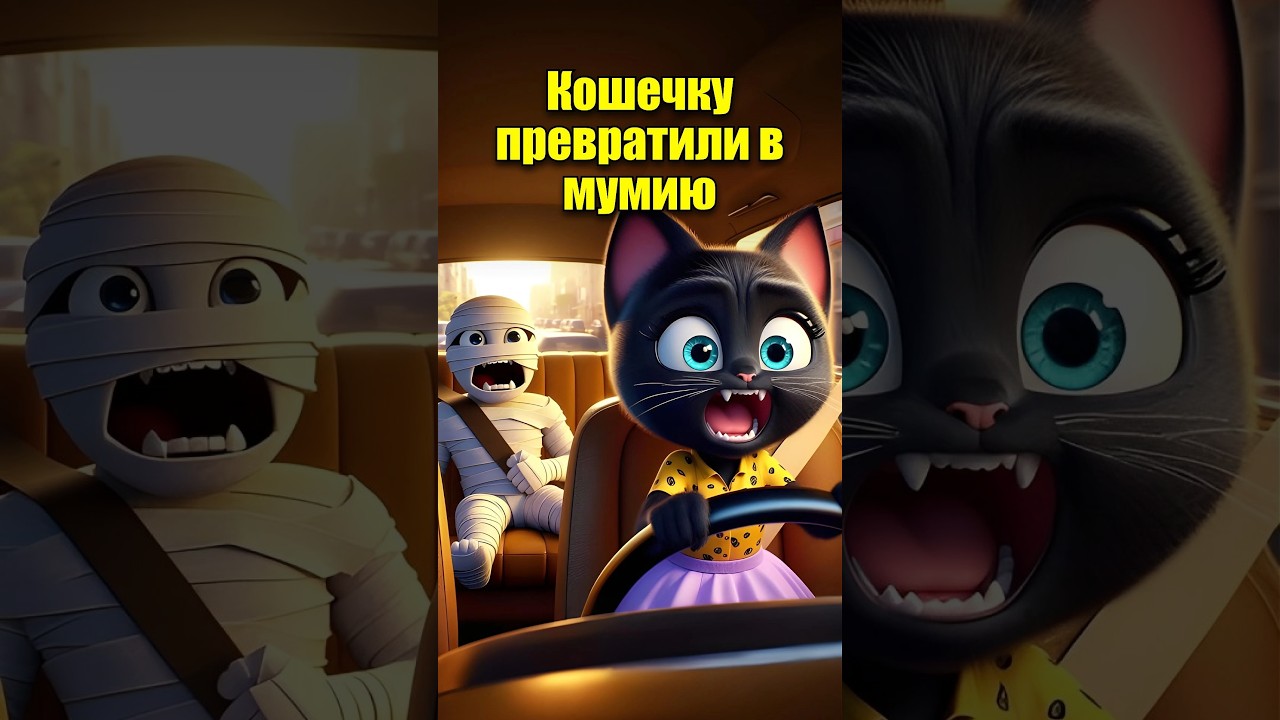 Кошечку превратили в мумию 😢 💔 