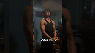Without her🥷🔱#gym #hardwork #fitnessmotivation #trainhard #breakup