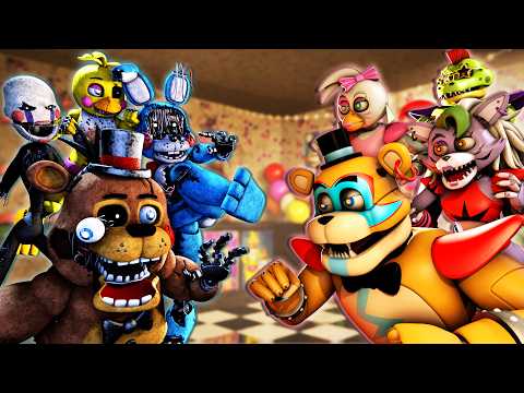 FNAF: Security Breach vs Withered Toy Animatronics