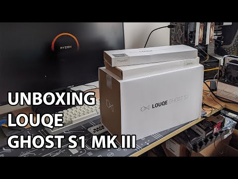 LOUQE GHOST S1 MkIII Limestone + カスタムグリル In-detail Unboxing Louqe Ghost S1 MK3 Limestone, Grill Copper