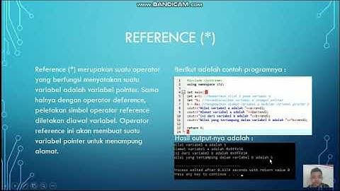 Penjelasan Pointer dan Program ranking nilai mahasiswa