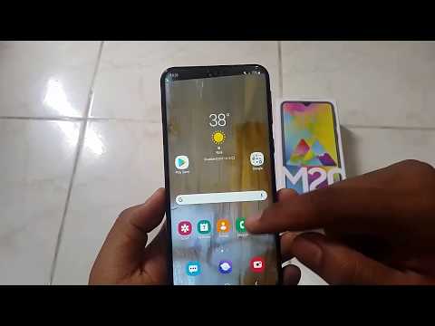 HP Samsung Galaxy M20 : Cara Mengatur Tata letak Layar depan (Android 9.0)