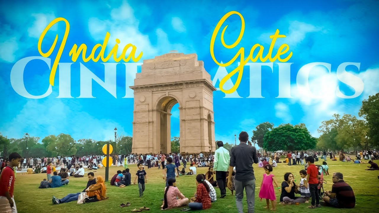 India Gate - The Beautiful View Of Delhi