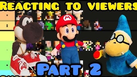 Rating YOUR SML Character Tier Lists Part 2!