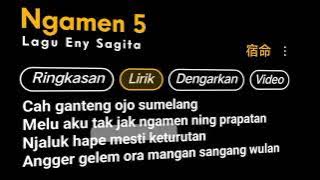 Lagu Eny sagita Ngamen 5 || story wa lirik