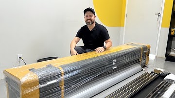 Conheça a NOVA PLOTTER SUBLIMÁTICA da VUZE: Unboxing + Detalhes Exclusivos! | BLIPS CONFECÇÃO