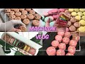 [ENG]🍰집에서 마카롱 대량생산하기🍰 마카롱 힐링영상🥰 | macaron | 브이로그 | 홈베이킹 | 20살 | Homebaking vlog | make macaron |