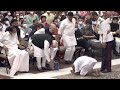 125-year old Swami Sivananda - PM Modi bow down before each other at Padma award function