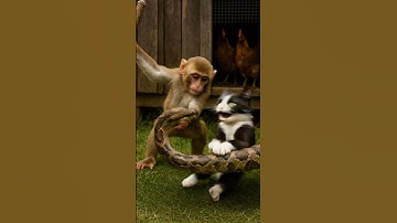 😱 Will the kitten be rescued? #animals #rescue #wildlife #monkey #snake #shorts #youtubeshorts
