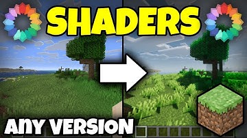 How To Install SHADERS Into Minecraft | ANY VERSION | FULL GUIDE