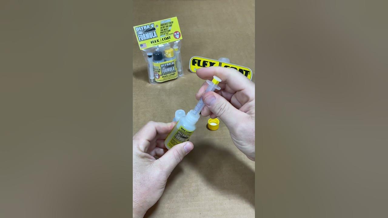 Flex Coat Syringe Kits - sealing bottle adapters 