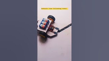 Line Following Robot #diy #physics #robotics #science #dna #scienceexperiment #youtubeshorts #ece