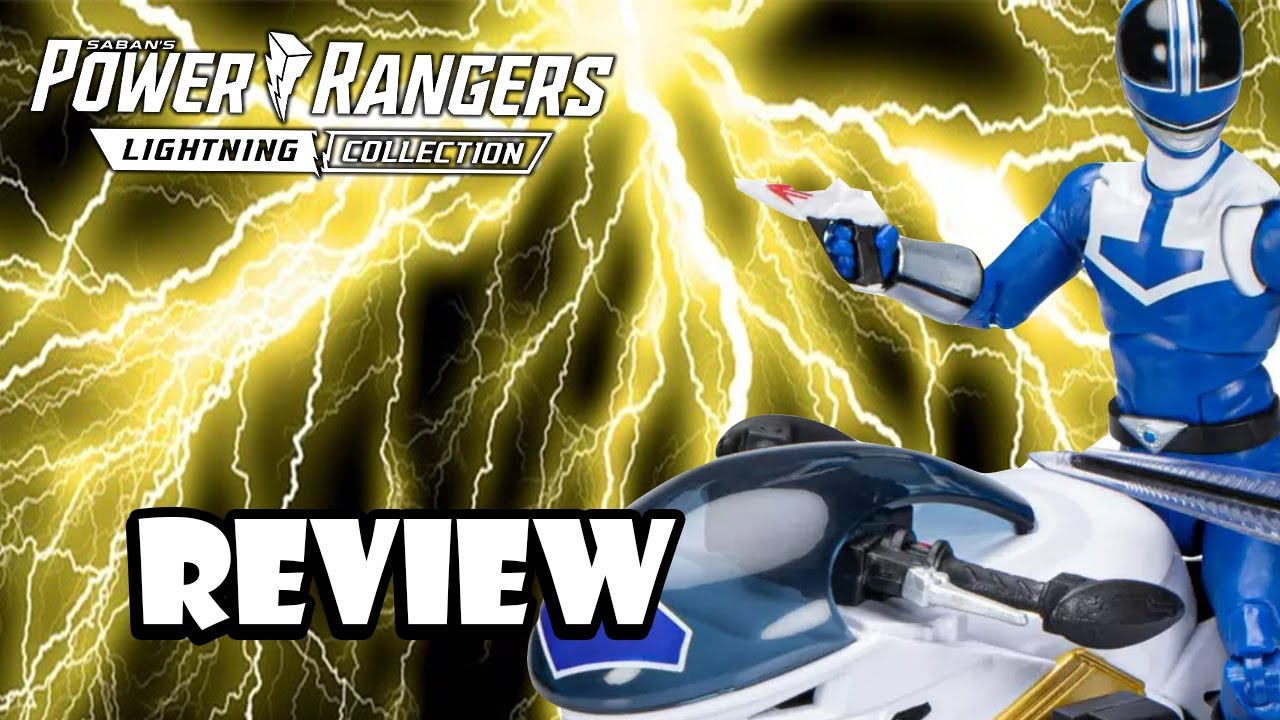 Power Rangers Lightning Collection Time Force Blue & Vector Cycle Review